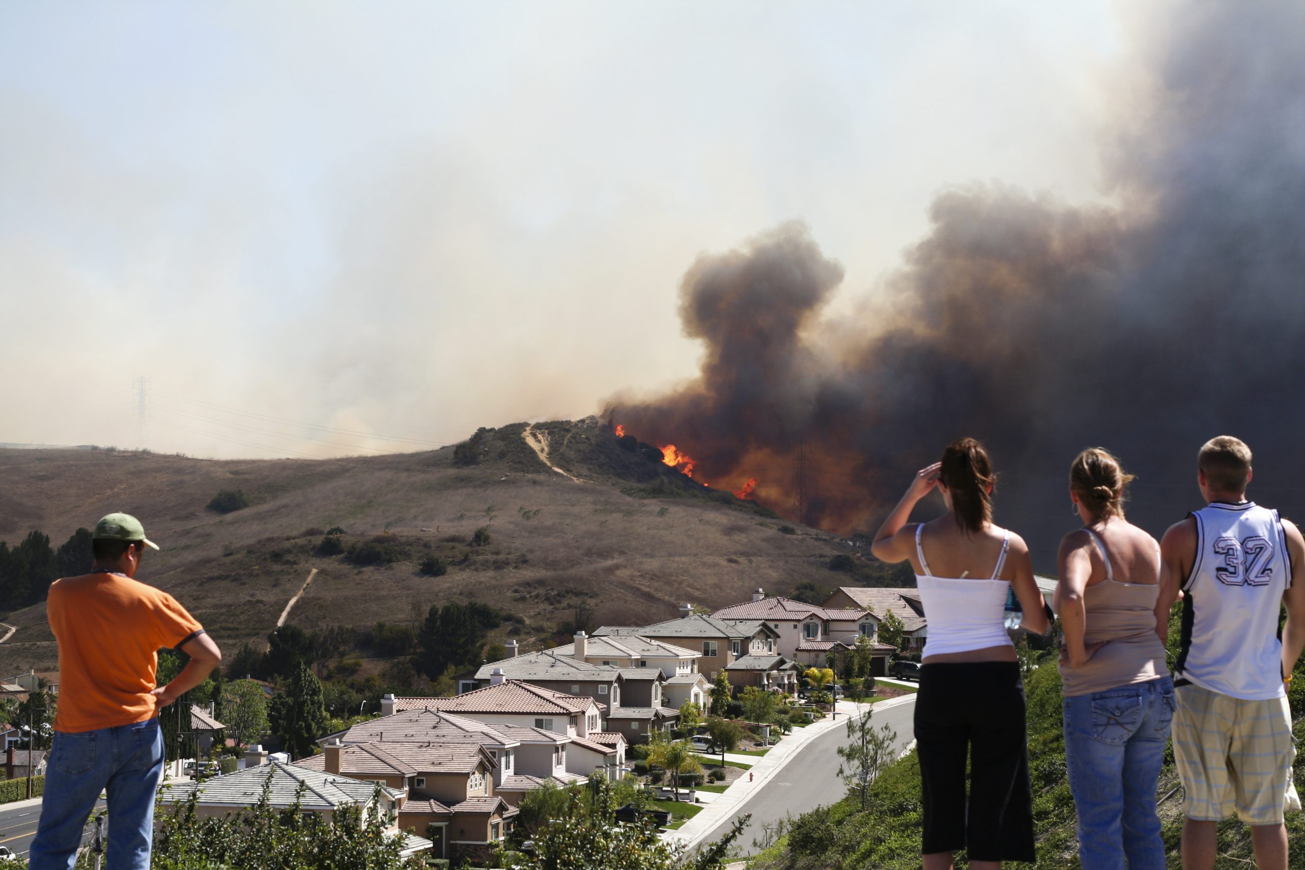 What should I do if my house is in a bushfire zone?